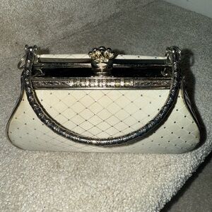 Silver Women's Cocktail Handbag
